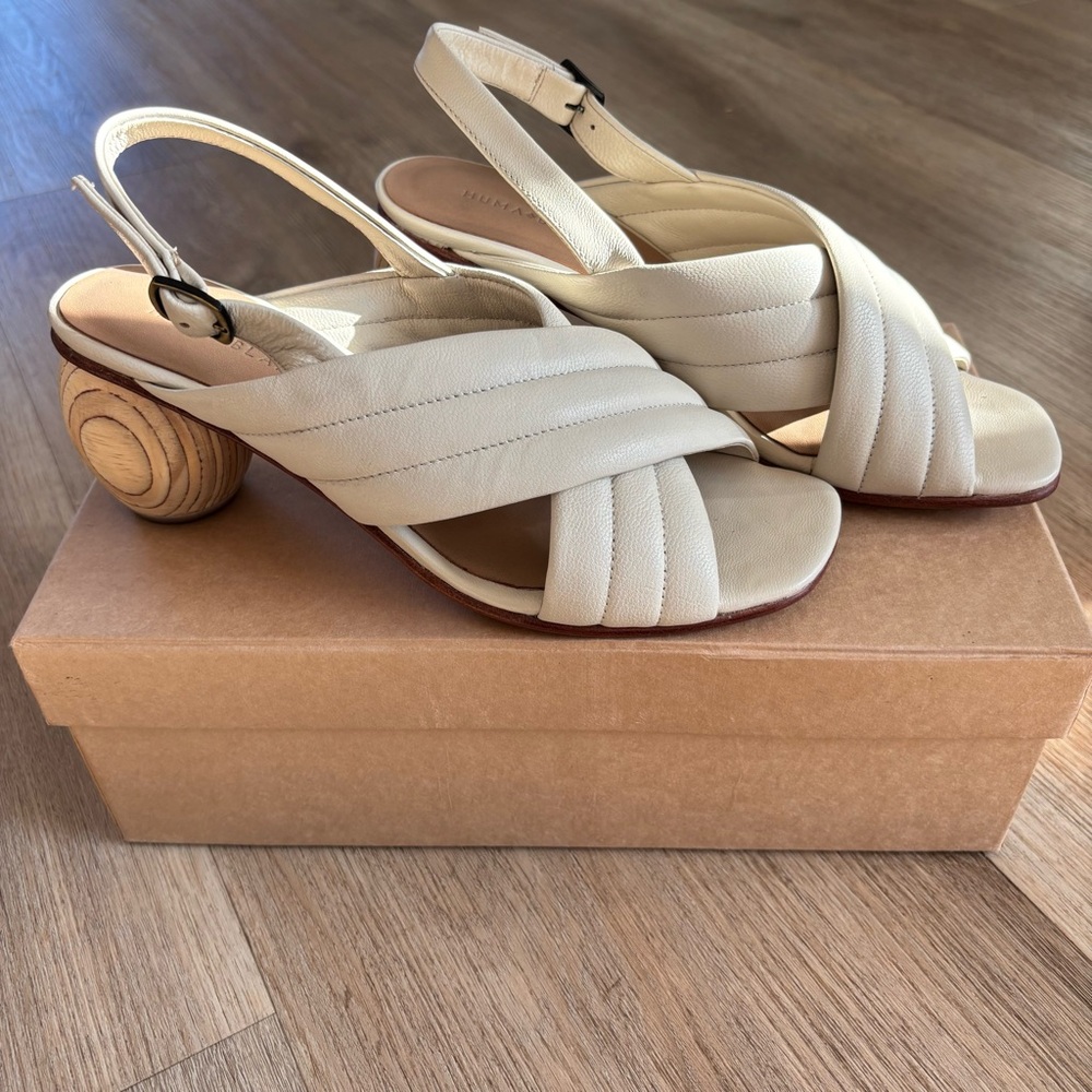 Huma Blanco Franny slides size 37